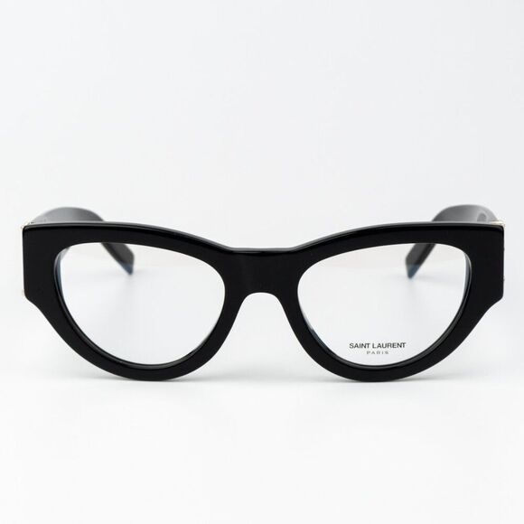 NEW Saint Laurent SLM94OPT 001 Black Cat Eye Women Eyeglasses - Picture 1 of 10